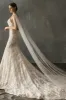 Elegant One-tier Cut Edge Tulle Chapel Veils Beading CV0200 sold by Cocomelody