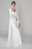 Trumpet-Mermaid Court Train Stretch Satin Wedding Dress CW2488 sold by Cocomelody