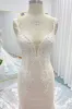 Trumpet-Mermaid Chapel Train Lace Tulle Wedding Dress CW3273 sold by Cocomelody