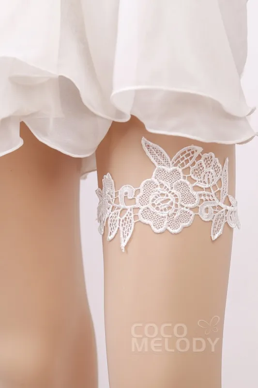 Lace Wedding Garter WD17014 sold by Cocomelody
