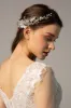 Alloy Headpieces with Imitation Pearl and Rhinestone CH0272 sold by Cocomelody