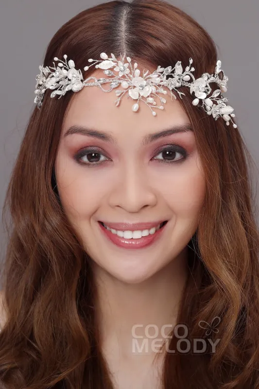 Latest Alloy Headpiece with Imitation Pearl AH17038 sold by Cocomelody