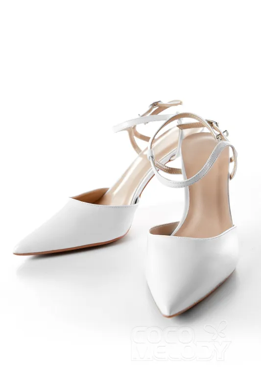 Stiletto Heel PU Sling Back Dress Shoes CK0054 sold by Cocomelody