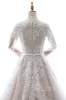 A-Line Court Train Tulle and Lace Wedding Dress LD5693 sold by Cocomelody