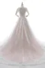A-Line Court Train Tulle and Lace Wedding Dress LD5693 sold by Cocomelody