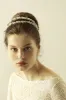 Alloy Headbands with Imitation Pearl and Rhinestone CH0318 sold by Cocomelody