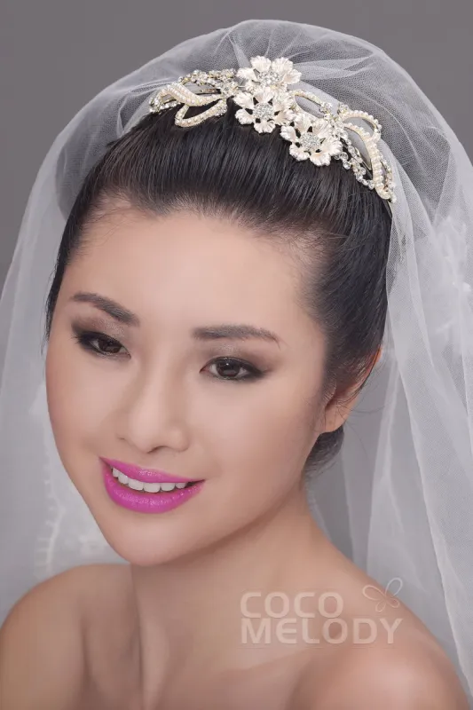 Elegant Alloy Headpiece with Rhinestone AH17014 sold by Cocomelody