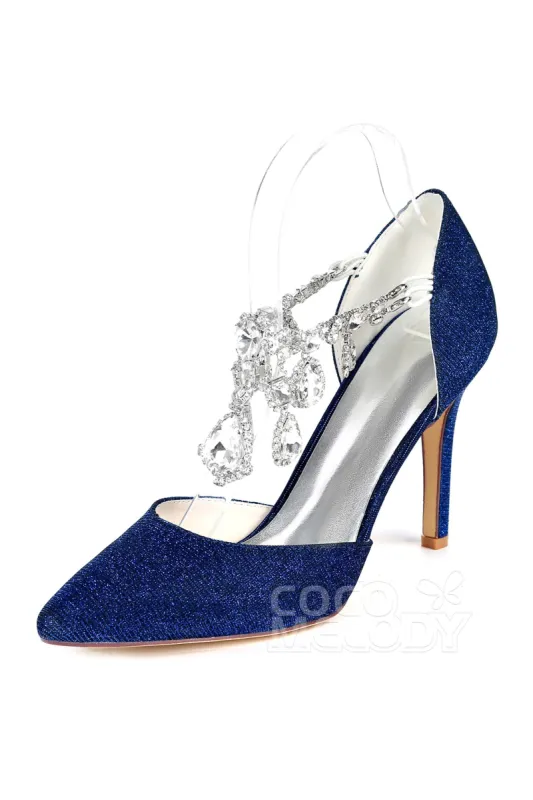 Stiletto Heel Sparkling Heels Dress Shoes CK0065 sold by Cocomelody