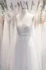 A-Line Sweep-Brush Train Lace Tulle Wedding Dress CW3102 sold by Cocomelody