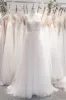 A-Line Sweep-Brush Train Lace Tulle Wedding Dress CW3102 sold by Cocomelody