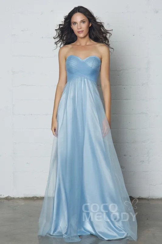 Sheath-Column Floor Length Tulle Dress COZF17016 sold by Cocomelody