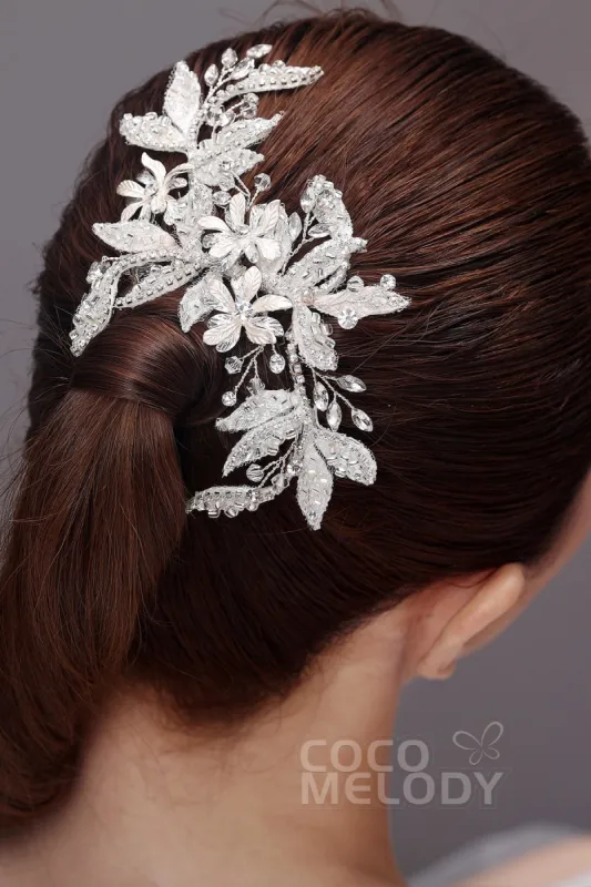 Fashion Alloy Hairpins with Rhinestone AH17031 sold by Cocomelody