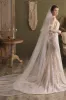 Two-tier Cut Edge Tulle Chapel Veils CV0268 sold by Cocomelody