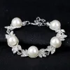 Bridal Necklace Wedding dress with Necklace Set Temperament Pearl set Bridal Necklace Earrings accessory set 563330085248 sold by Cocomelody