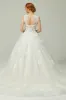 A-Line Court Train Tulle Wedding Dress CW2200 sold by Cocomelody