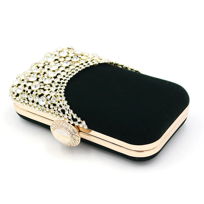 Velvet alloy dinner bag 587656808265 sold by Cocomelody product image thumbnail 3