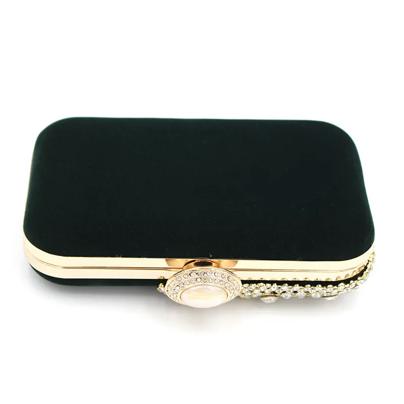 Velvet alloy dinner bag 587656808265 sold by Cocomelody product image thumbnail 4