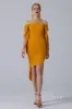 Asymmetrical High-Low Twisted Silk Fabric Dress CS0210 sold by Cocomelody