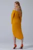 Asymmetrical High-Low Twisted Silk Fabric Dress CS0210 sold by Cocomelody