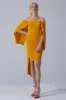 Asymmetrical High-Low Twisted Silk Fabric Dress CS0210 sold by Cocomelody