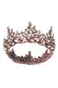 Alloy Tiaras with Imitation Pearl Rhinestone CH0402 sold by Cocomelody