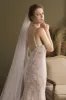One-tier Cut Edge Tulle Chapel Veils CV0266 sold by Cocomelody