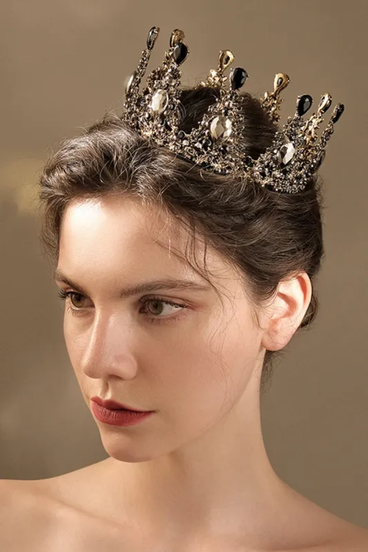 Alloy Tiaras with Rhinestone CH0398 sold by Cocomelody