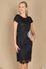 Sheath-Column Short-Mini Lace Dress CM0157 sold by Cocomelody