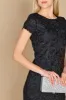 Sheath-Column Short-Mini Lace Dress CM0157 sold by Cocomelody