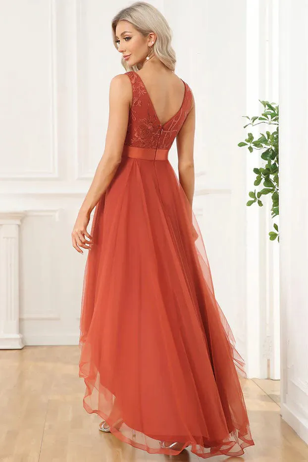 A-Line High-Low Tulle Dress CS0392 sold by Cocomelody product image thumbnail 2