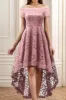 A-Line High-Low Silk-Like Graduation Dresses CS0562 sold by Cocomelody