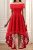 A-Line High-Low Silk-Like Graduation Dresses CS0562 sold by Cocomelody