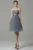 A-Line Knee Length Tulle Bridesmaid Dress COZM15016 sold by Cocomelody