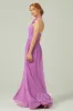 A-Line Floor Length Chiffon Bridesmaid Dress CB0295 sold by Cocomelody