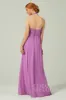 A-Line Floor Length Chiffon Bridesmaid Dress CB0295 sold by Cocomelody