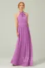 A-Line Floor Length Chiffon Bridesmaid Dress CB0295 sold by Cocomelody