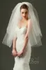 Two-tier Cut Edge Tulle Waist Veils AV160016 sold by Cocomelody