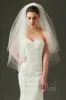 Two-tier Cut Edge Tulle Waist Veils AV160016 sold by Cocomelody