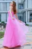A-Line Floor Length Tulle Prom Dress CS0497 sold by Cocomelody