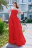 A-Line Floor Length Tulle Prom Dress CS0497 sold by Cocomelody