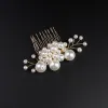 White Pearl Bridal Combs 5 PIeces 632498627705 sold by Cocomelody