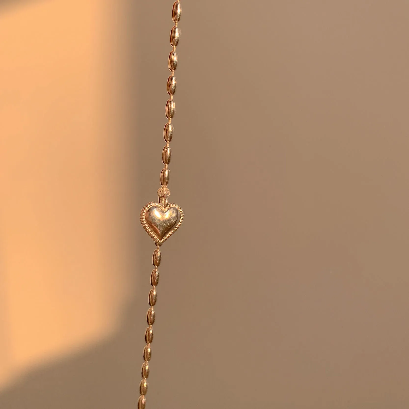 Silver plated rice heart bracelet 616834204190 sold by Cocomelody product image thumbnail 4