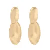 Geometric fashion simple ear clip earrings 676046771072 sold by Cocomelody