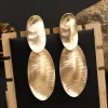 Geometric fashion simple ear clip earrings 676046771072 sold by Cocomelody
