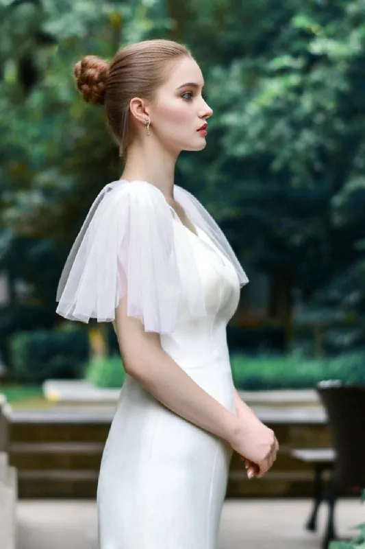 Gauze detachable wedding dress accessories 635223912931 sold by Cocomelody