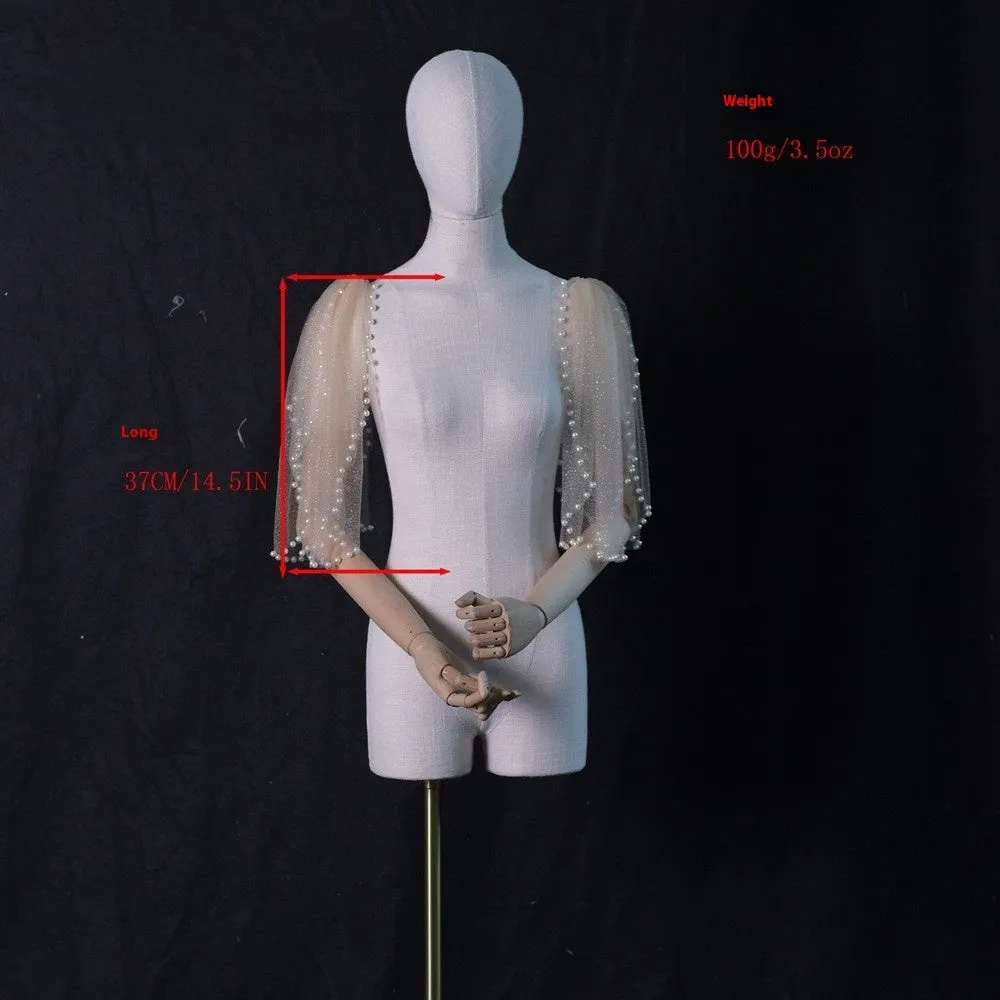 Bronzed Star Yarn Pearl Sleeve Cover Arm Shawl Yarn 798404237135 sold by Cocomelody product image thumbnail 4