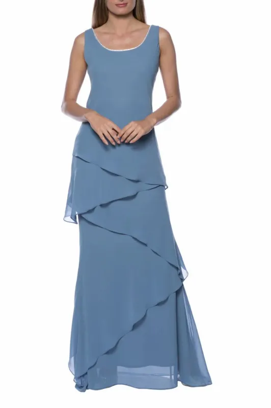 A-Line Ankle Length Chiffon Mother Dress CM0196 sold by Cocomelody