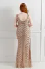 Sheath-column floor length sequined dress 646316084929 sold by Cocomelody