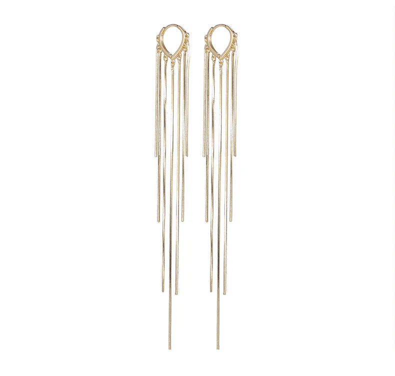 Long tassel earrings 718905541060 sold by Cocomelody product image thumbnail 5
