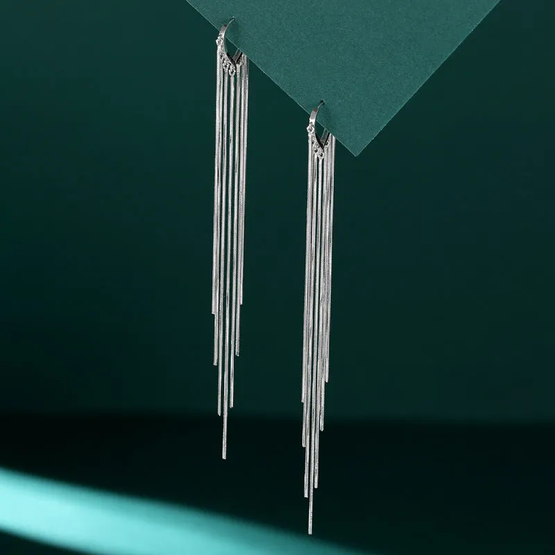 Long tassel earrings 718905541060 sold by Cocomelody product image thumbnail 3